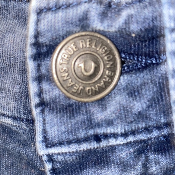 True Religion jean shorts size 28 blue - Picture 3 of 5